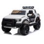 Электромобиль Ford Ranger Raptor Police с мигалками - DK-F150RP-WHITE