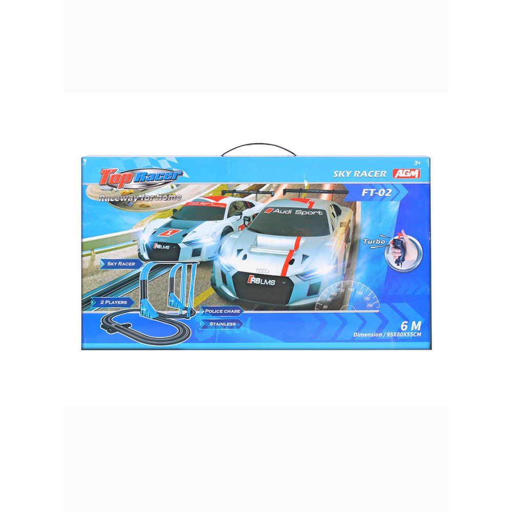 Гоночный трек от сети Audi R8 (длина трека 6м, 2 машинки) - FT-02