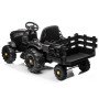 Детский электромобиль Bettyma трактор с прицепом 2WD 12V - BDM0925-BLACK