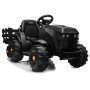 Детский электромобиль Bettyma трактор с прицепом 2WD 12V - BDM0925-BLACK