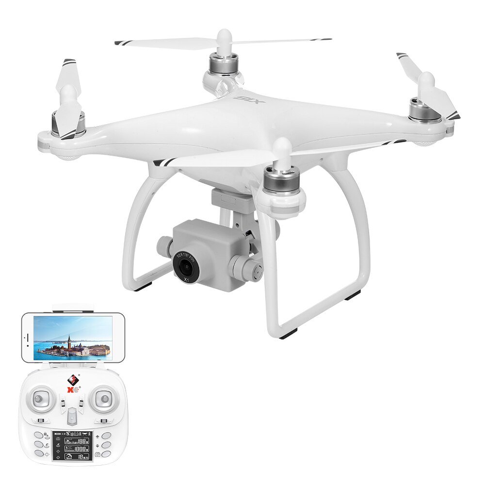 Квадрокоптер XK X1 FPV GPS c HD камерой 4K 5G и подвесом - XK-X1S-4K