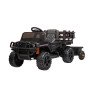 Детский электромобиль Bettyma квадроцикл с прицепом 2WD 12V - BDM0926-BLACK