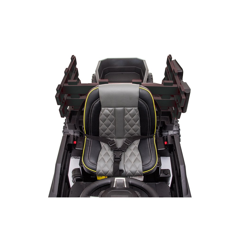 Детский электромобиль Bettyma квадроцикл с прицепом 2WD 12V - BDM0926-BLACK