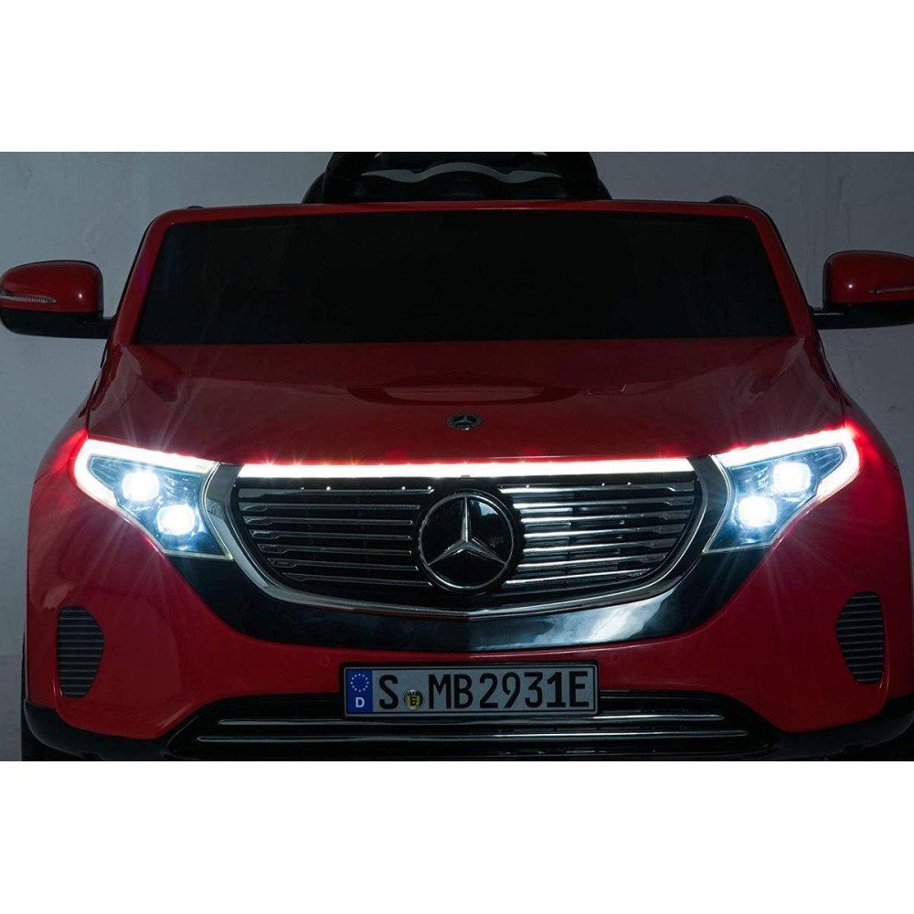 Электромобиль Mercedes Benz EQC 400 4MATIC - HL378-LUX-RED с пультом