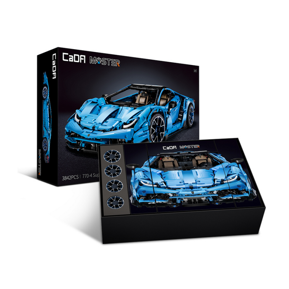 Конструктор CADA Lamborghini Centenario 770-4 (3842 детали) - C61041W