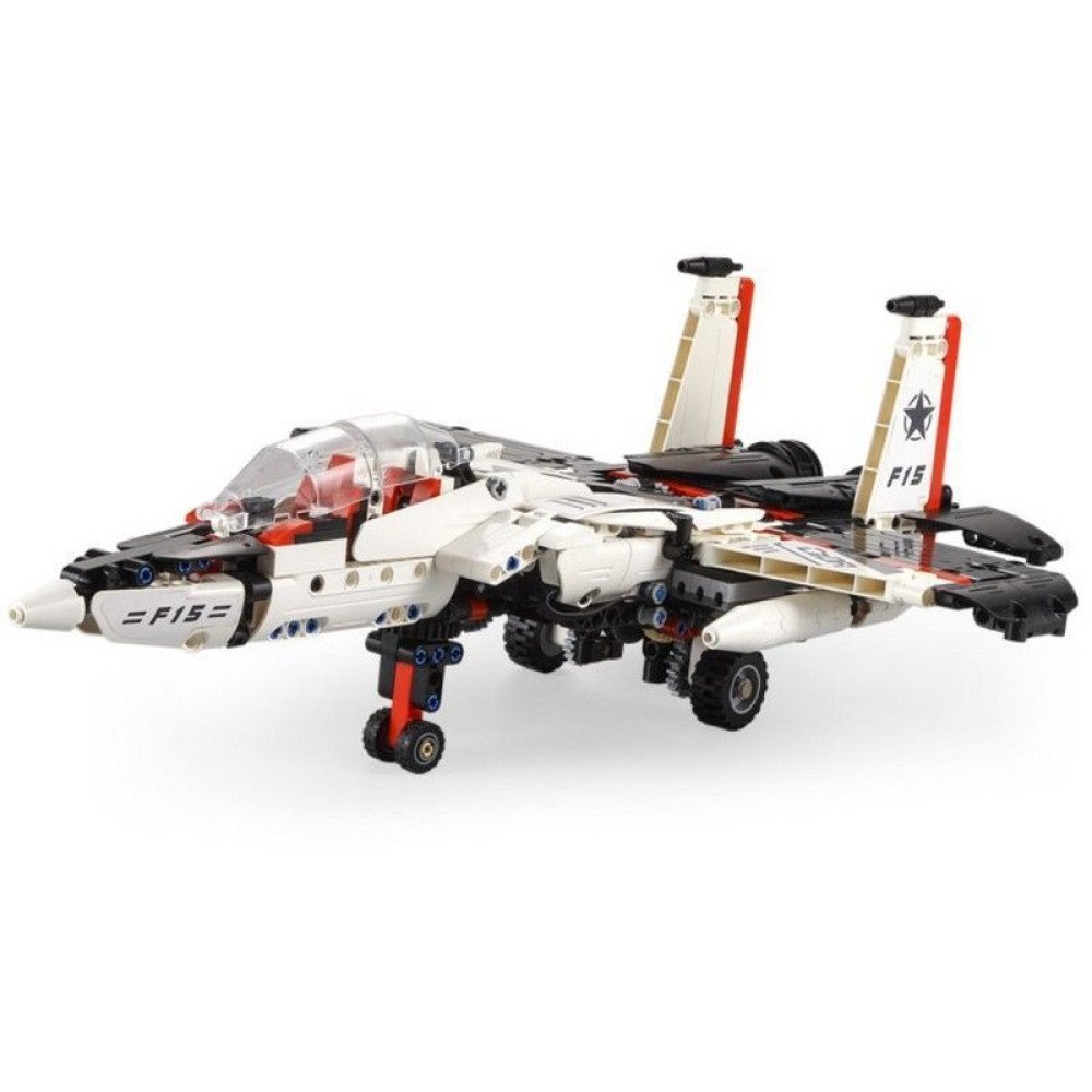 Радиоуправляемый конструктор CADA 2 в 1 трансформер F15-EagleBot (917 деталей) - C51030W