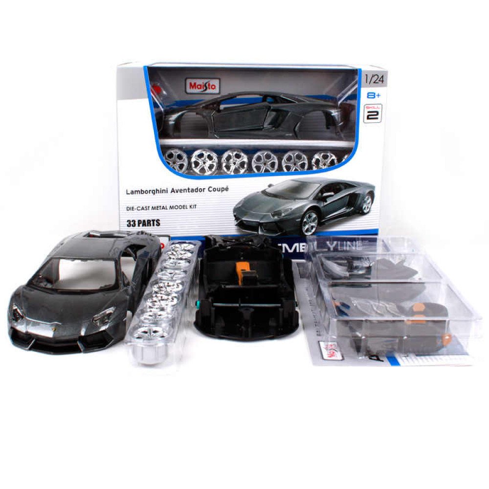 Сборная металлическая модель Maisto Lamborghini Aventador Coupe 1:24 - 39900