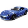 Сборная металлическая модель Maisto 2013 SRT Viper GTS 1:24 - 39900