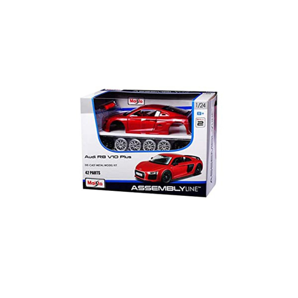 Сборная металлическая модель Maisto Audi R8 V10 Plus 1:24 - 39900