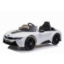 Детский электромобиль BMW i8 Coupe 12V - JE1001-WHITE