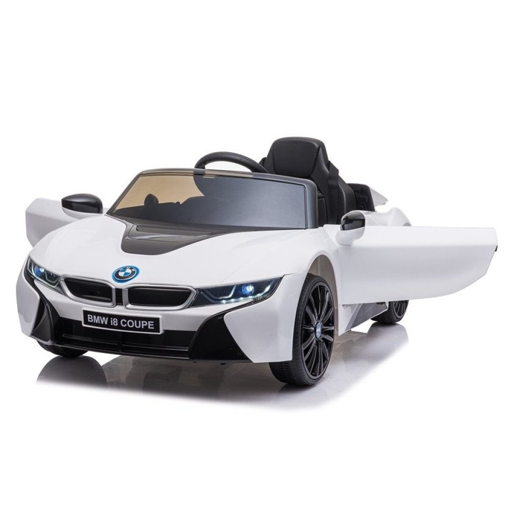 Детский электромобиль BMW i8 Coupe 12V - JE1001-WHITE