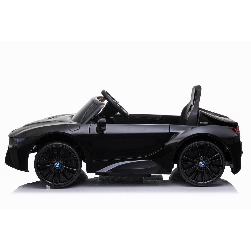 Детский электромобиль BMW i8 Coupe 12V - JE1001-BLACK-PAINT