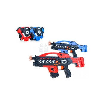 Лазерный бой (набор из 2-х бластеров с паровыми датчиками) на батарейках - XYB-B3580