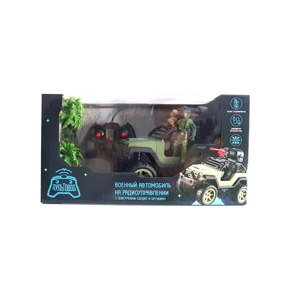 Радиоуправляемый джип Zhorya (стреляет ракетами, солдаты) - ZYB-B3022