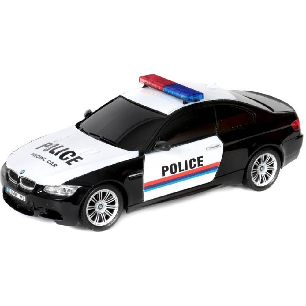 Радиоуправляемая машина GK Racer BMW M3 Coupe POLICE масштаб 1:18 - 866-1803PB-BLACK