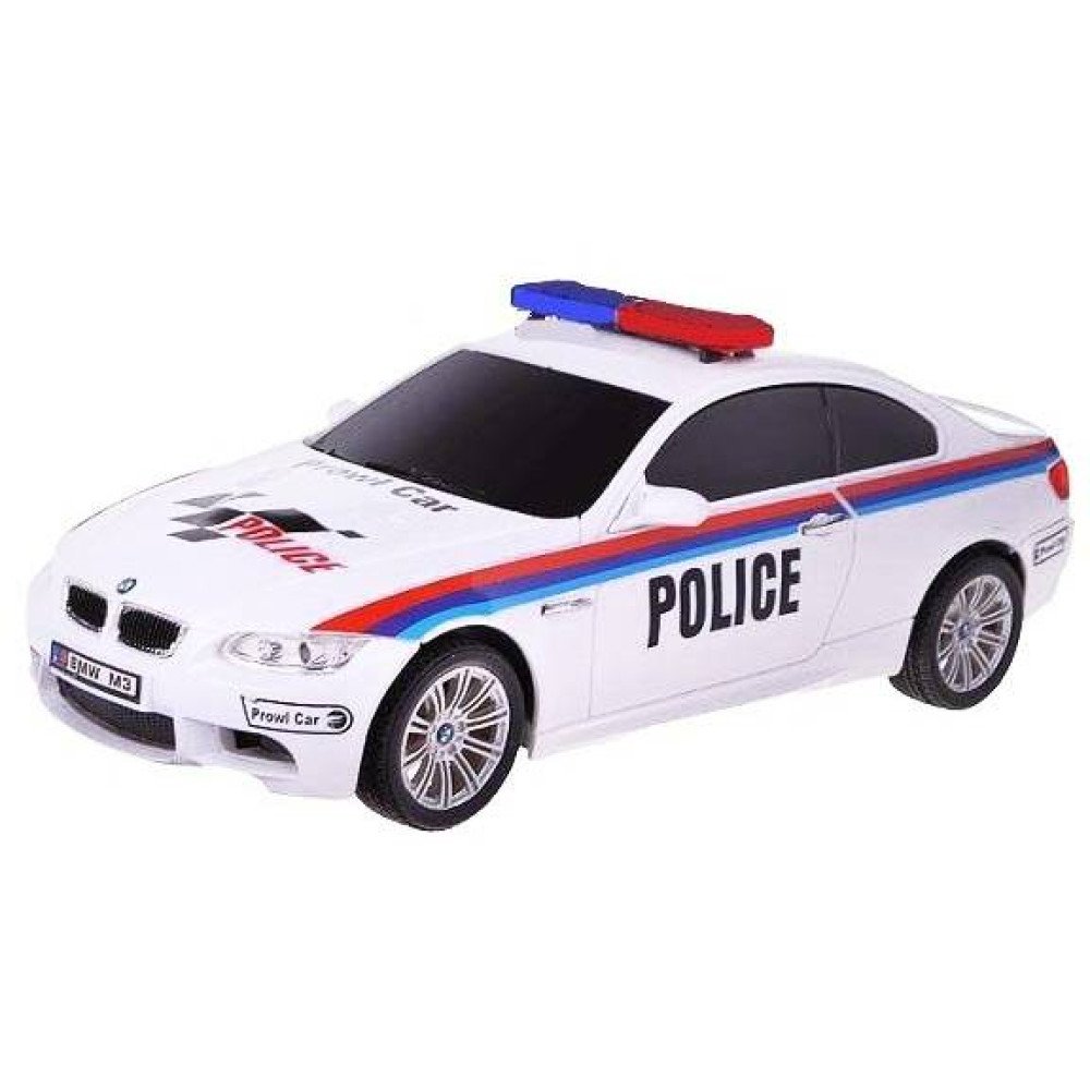 Радиоуправляемая машина GK Racer BMW M3 Coupe POLICE масштаб 1:18 - 866-1803PB-WHITE