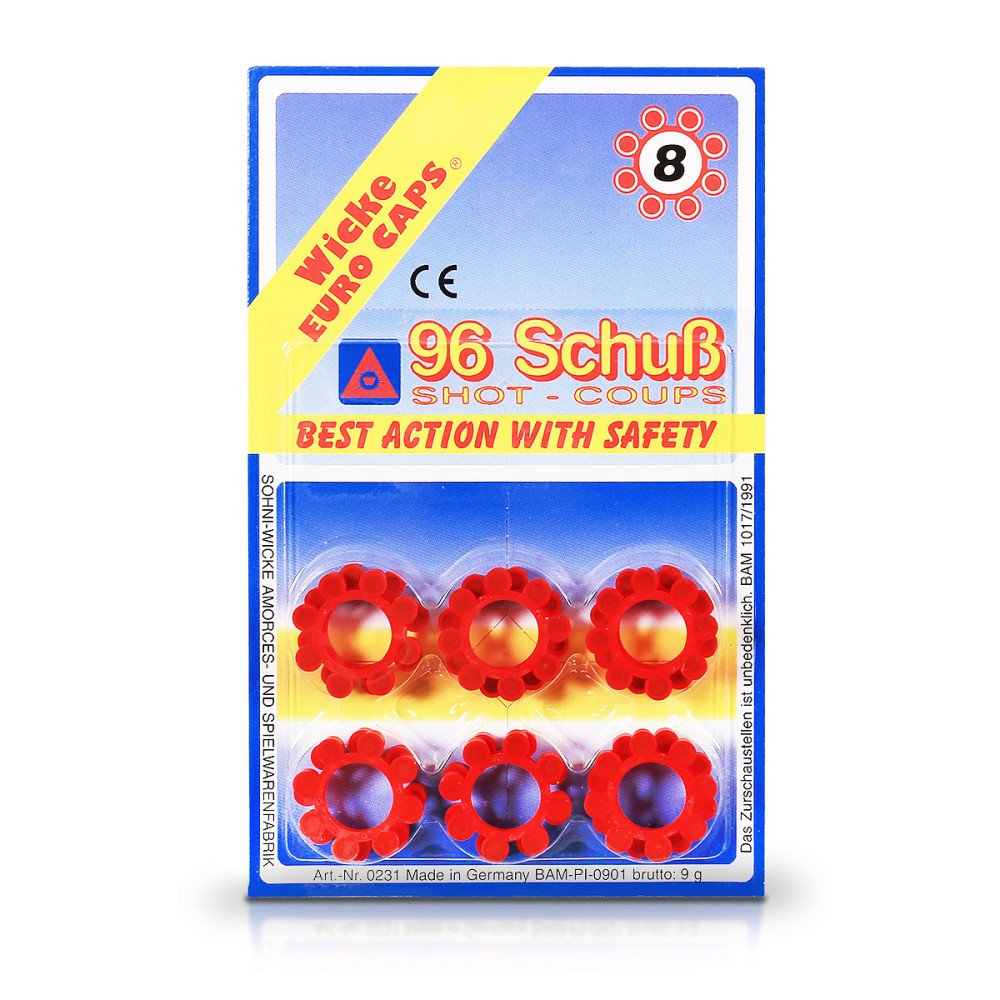 Пистоны Sohnie-wicke 8 зарядов, 12 колец (96 выстрелов) - SW0231