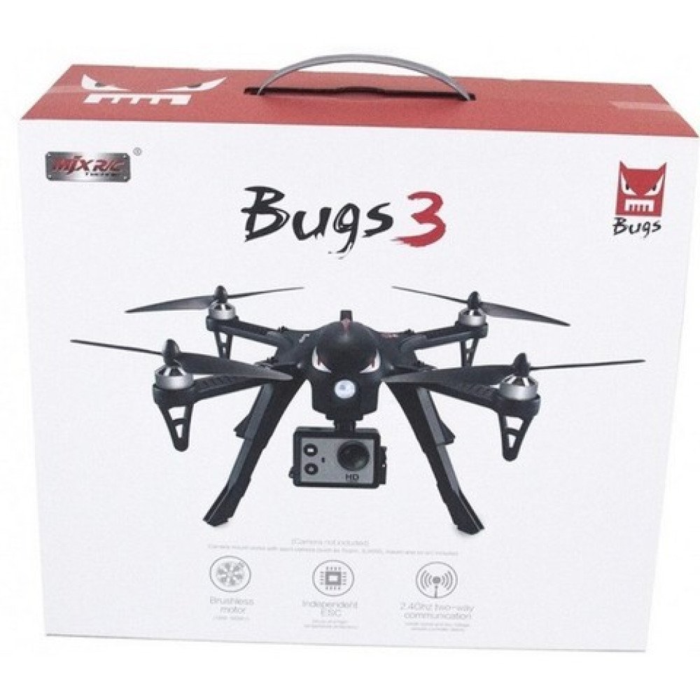Квадрокоптер MJX Bugs 3  с FPV WiFi 4K камерой - B3