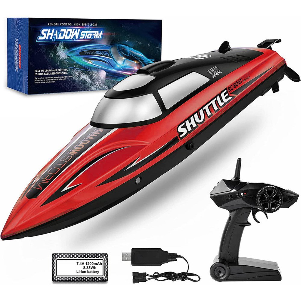 Радиоуправляемый катер HENDEE Red Shadow Storm (32 см, 25 км/ч) - 2008