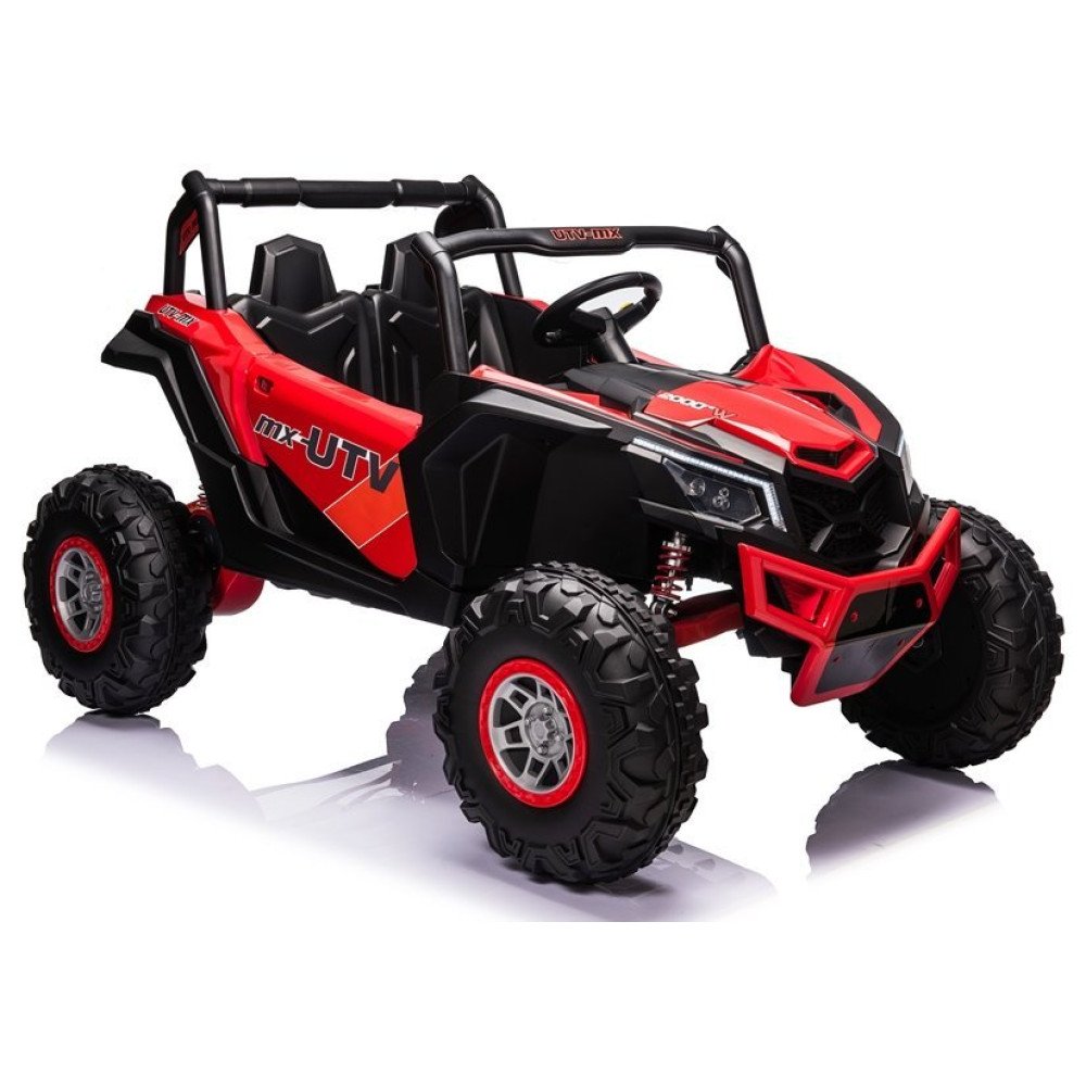 Детский электромобиль XMX 613 Багги (красный, MP4, EVA, 4WD, 24V) - XMX613-4WD-24V-RED-MP4