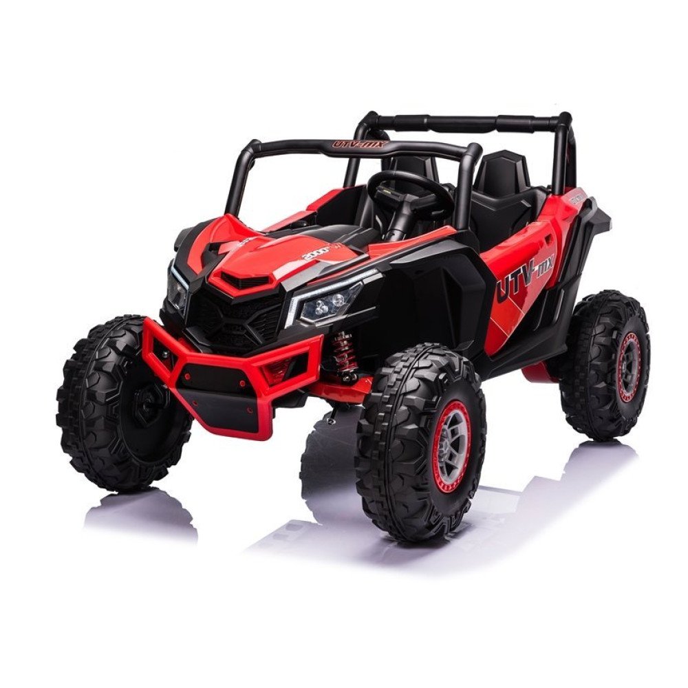 Детский электромобиль XMX 613 Багги (красный, MP4, EVA, 4WD, 24V) - XMX613-4WD-24V-RED-MP4
