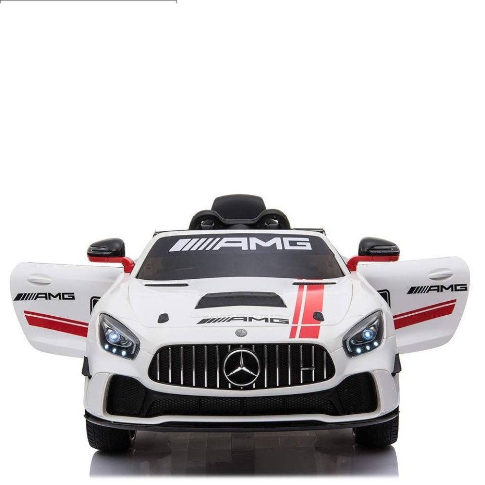 Детский электромобиль Hollicy Mercedes GT4 AMG White 12V - SX1918S-WHITE