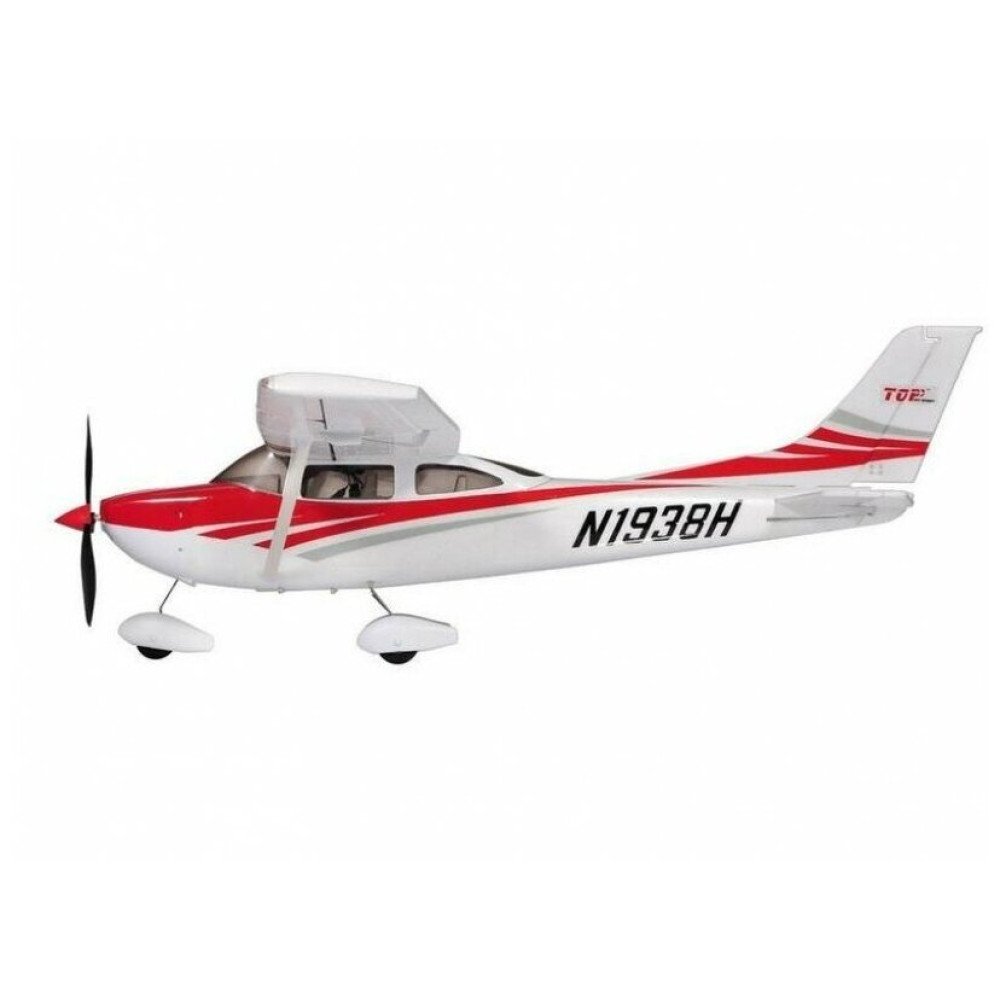 Радиоуправляемый самолет Top RC Cessna 182 400 class красный 965 мм RTF 2.4G - TOP003C