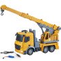 Радиоуправляемый грузовик - кран (свет, звук, масштаб 1:24) - YT55-8