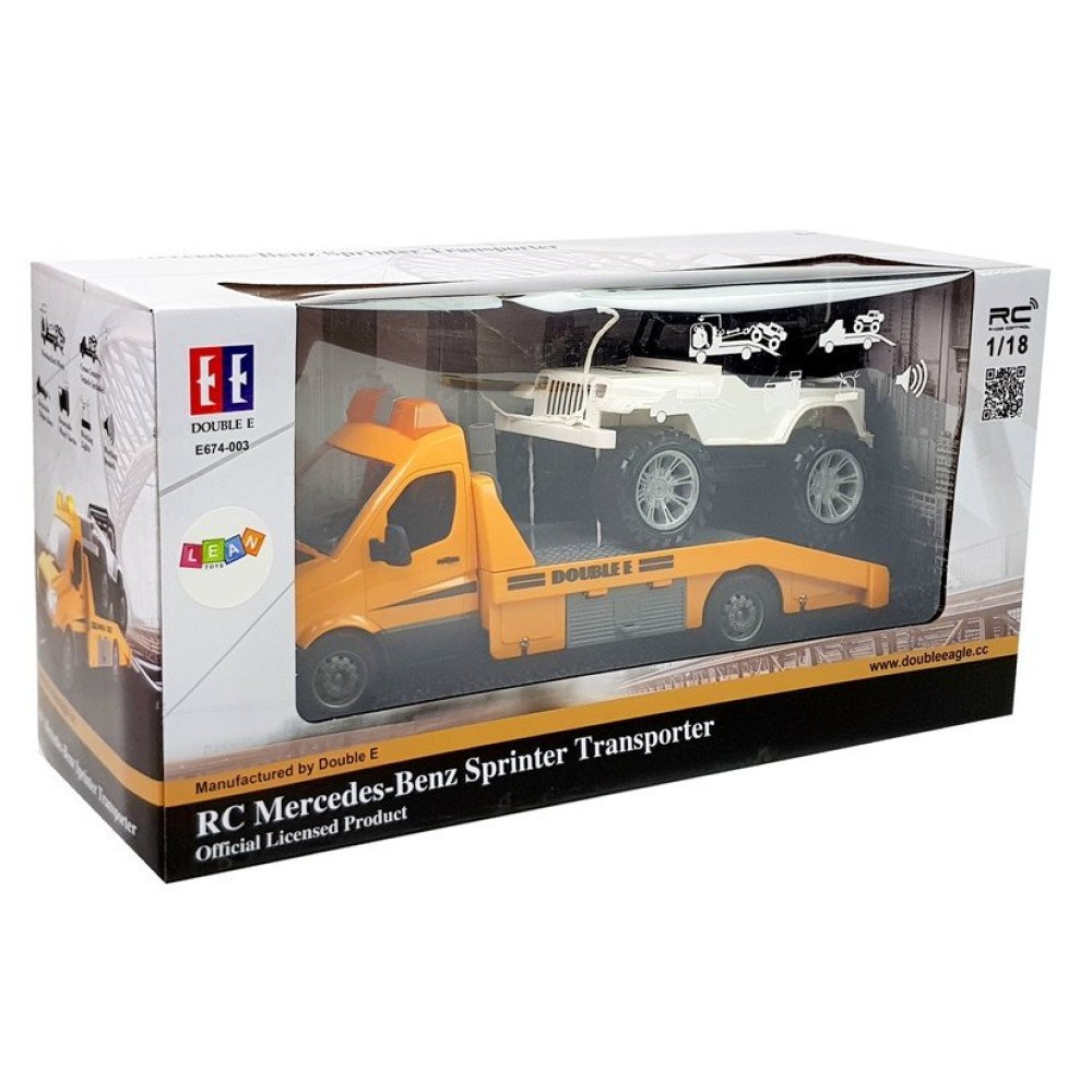 Радиоуправляемый эвакуатор Double Eagle 1:18 2.4G RTR - E674-003