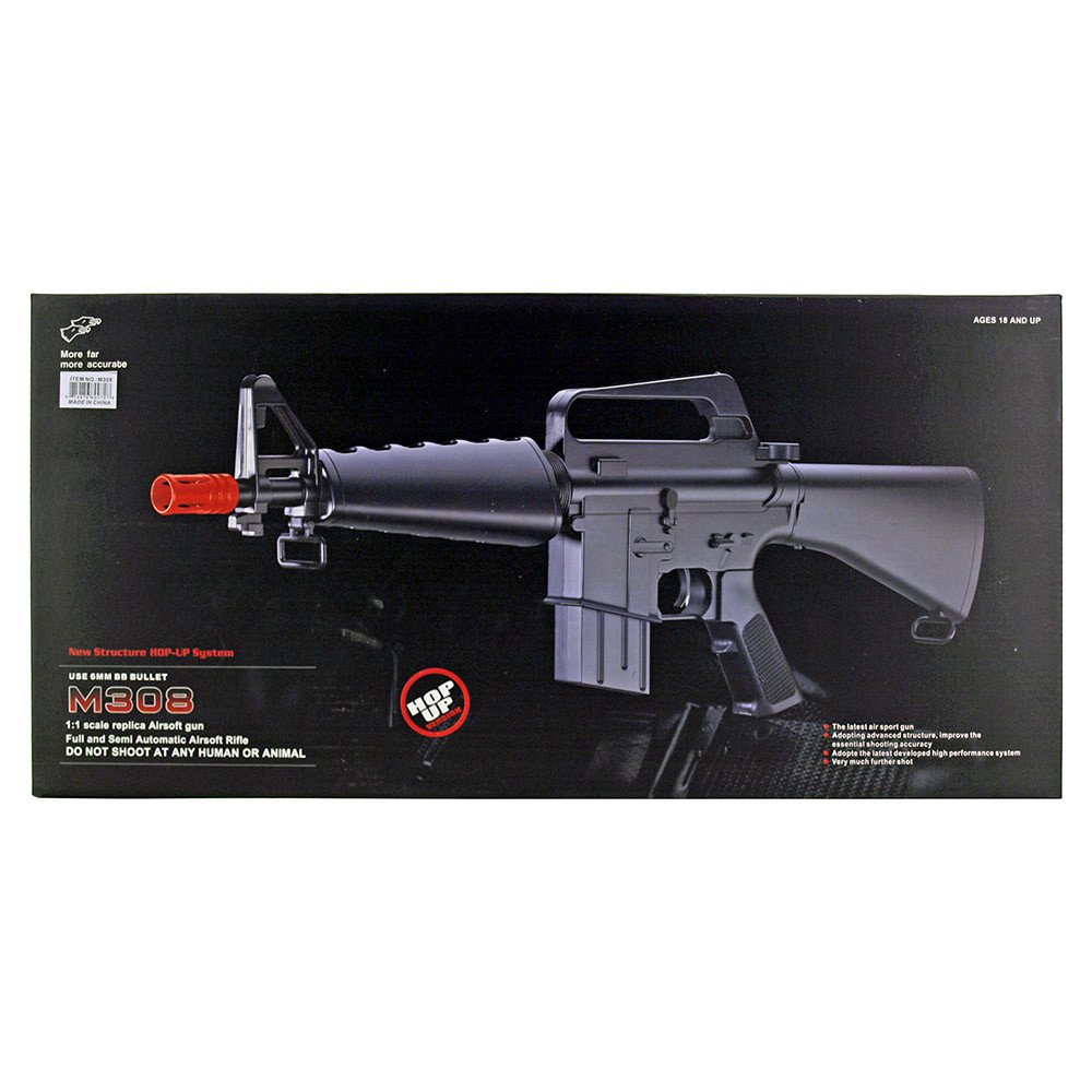 Детский автомат - штурмовая винтовка M-16 (68 см, пневматика) - M308