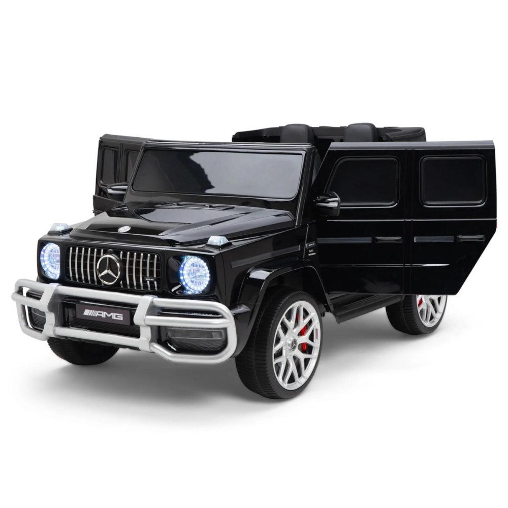 Двухместный детский электромобиль Mercedes G63 AMG 4WD 24V - S307-BLACK-PAINT