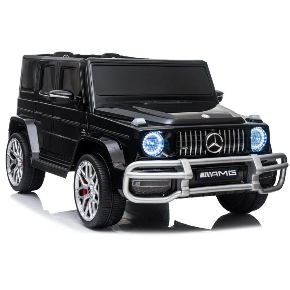 Двухместный детский электромобиль Mercedes G63 AMG 4WD 24V - S307-BLACK-PAINT