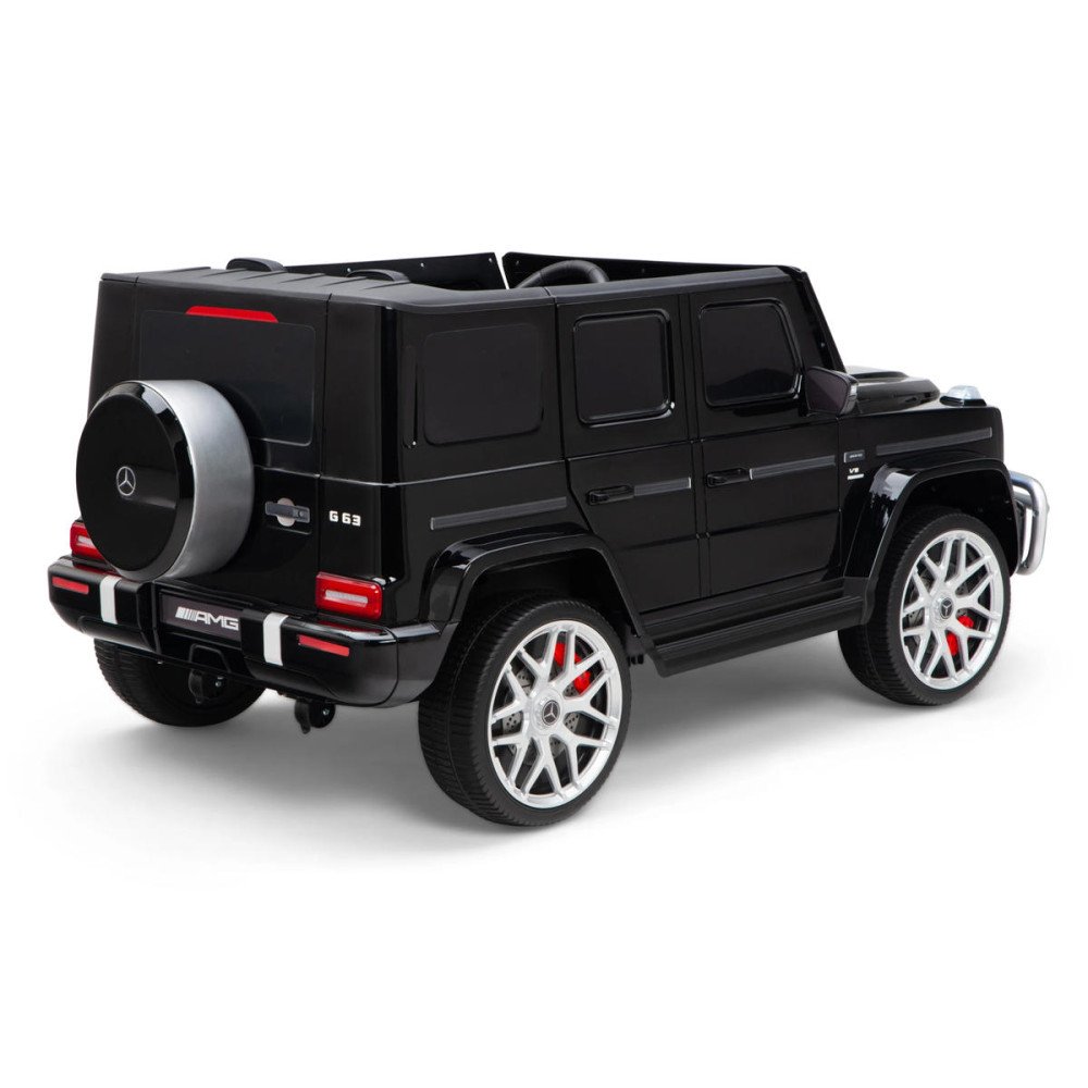 Двухместный детский электромобиль Mercedes G63 AMG 4WD 24V - S307-BLACK-PAINT