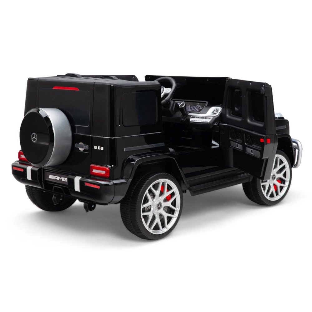 Двухместный детский электромобиль Mercedes G63 AMG 4WD 24V - S307-BLACK-PAINT