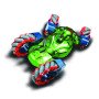 Радиоуправляемый дрифт Твистер Yearoo (гиропульт, пар) 1:12 - 99008-1-GREEN
