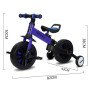 Детский велосипед-беговел 3 в 1 Fobuiwe 110 - FB-110-BLUE