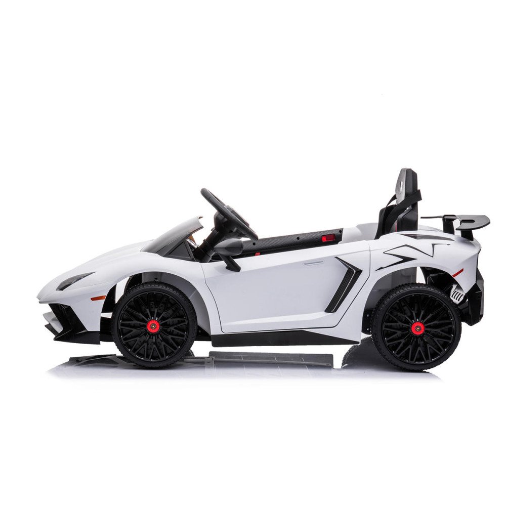 Детский электромобиль Lamborghini Aventador SV Roadster 2WD 12V - BDM0931-WHITE