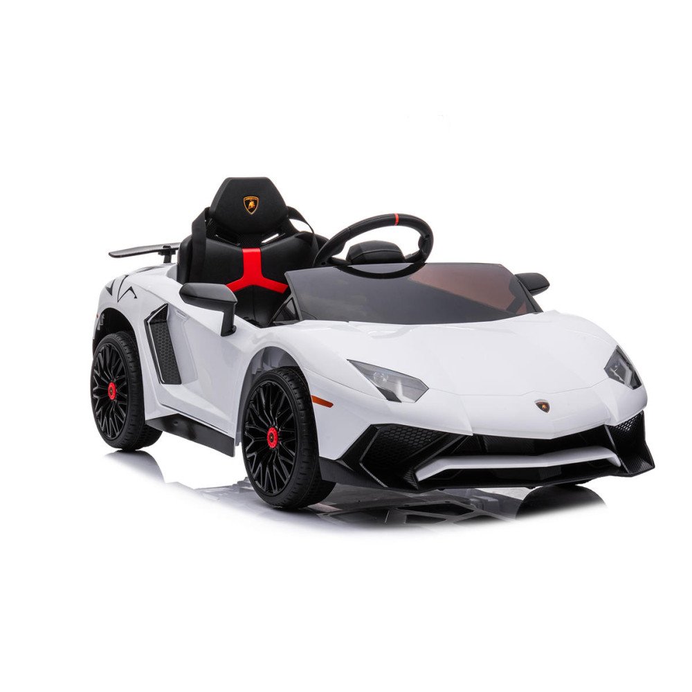 Детский электромобиль Lamborghini Aventador SV Roadster 2WD 12V - BDM0931-WHITE