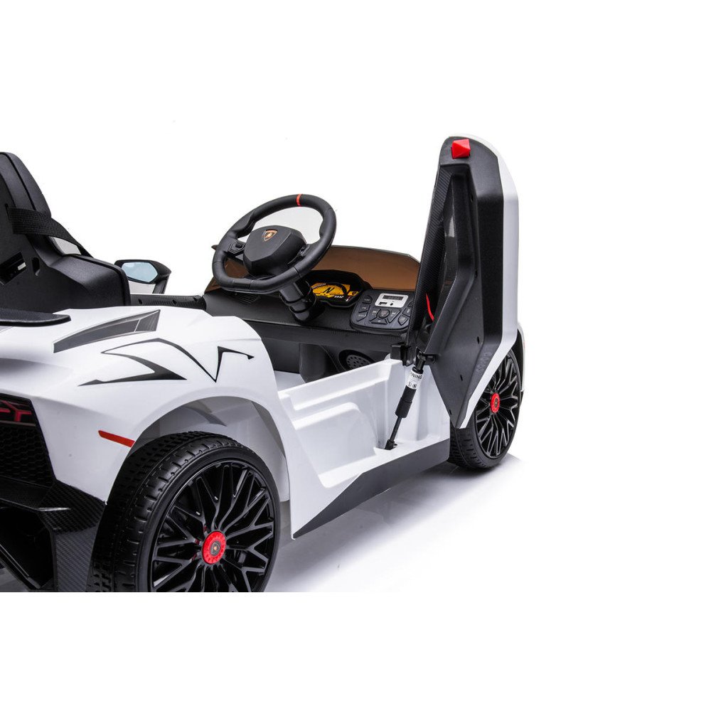 Детский электромобиль Lamborghini Aventador SV Roadster 2WD 12V - BDM0931-WHITE