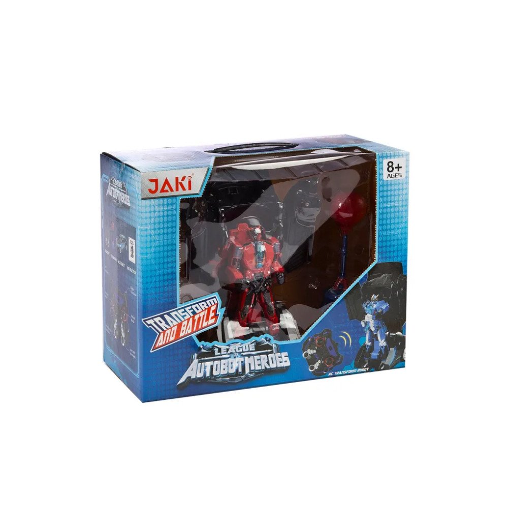 Радиоуправляемый робот-трансформер-боксер JiaQi (спортивная машина) - TT688-S