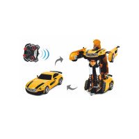 Радиоуправляемый трансформер JiaQi (спортивная машина - робот) - JQ6612-YELLOW
