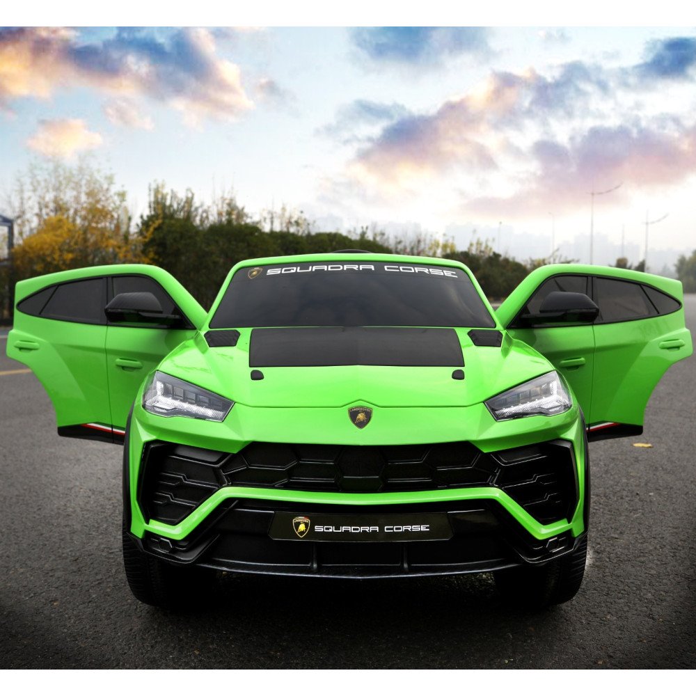 Детский электромобиль Lamborghini Urus ST-X 4WD (12V, EVA, полный привод) - SMT-666-GREEN