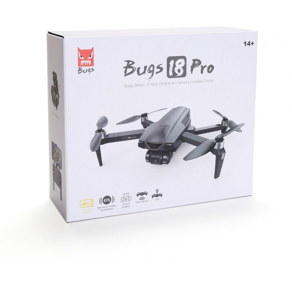 Квадрокоптер MJX B18 PRO Combo 4K 3-Axis Gimbal EIS GPS 5G (2 АКБ) - MJX-B18PRO-COMBO