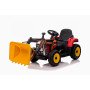 Детский трактор с ковшом XMX611U-RED (красный, EVA, пульт, 12V)