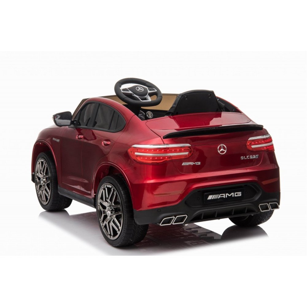 Электромобиль Mercedes-Benz GLC 63 AMG Red 12V (полный привод, EVA)  - QLS-5688