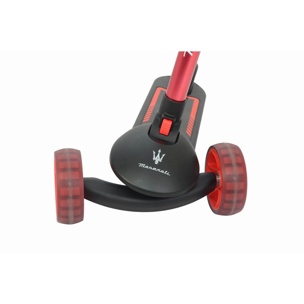 Трехколесный беговел-самокат Maserati с сиденьем - CLB-0140-BLACK