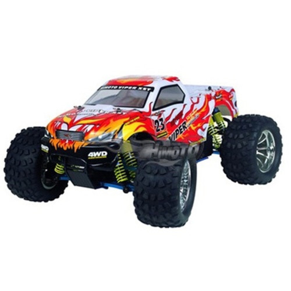 Радиоуправляемый джип с ДВС HSP 4WD Nitro Off Road Monster Truck 1:10 - 94188 - 2.4G