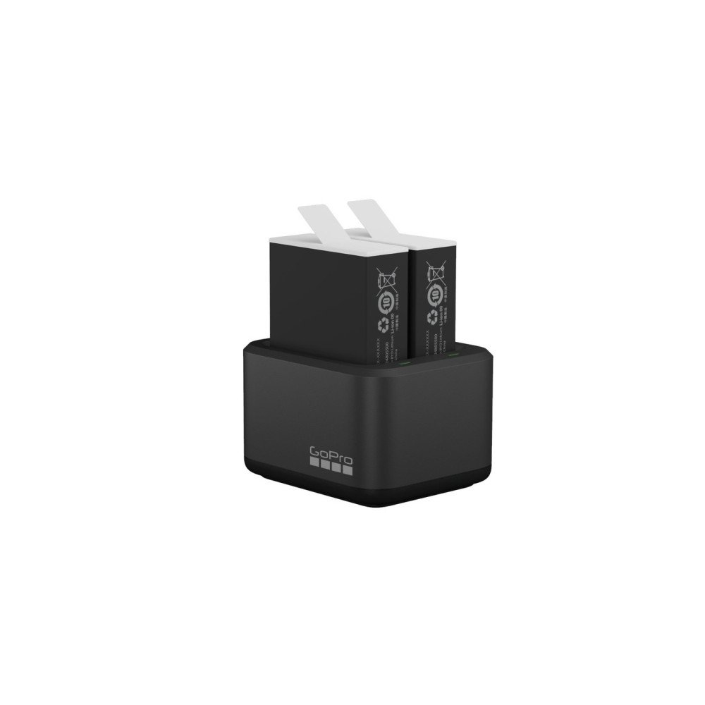 Зарядное устройство GoPro Dual Battery Charger + Аккумулятор Enduro 2шт для HERO 9/10/11 - ADDBD-211