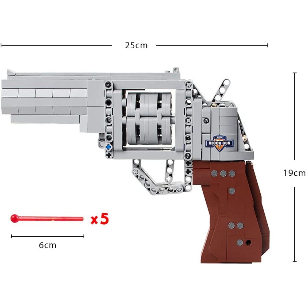 Конструктор Cada deTech револьвер, 475 элементов - C81011W