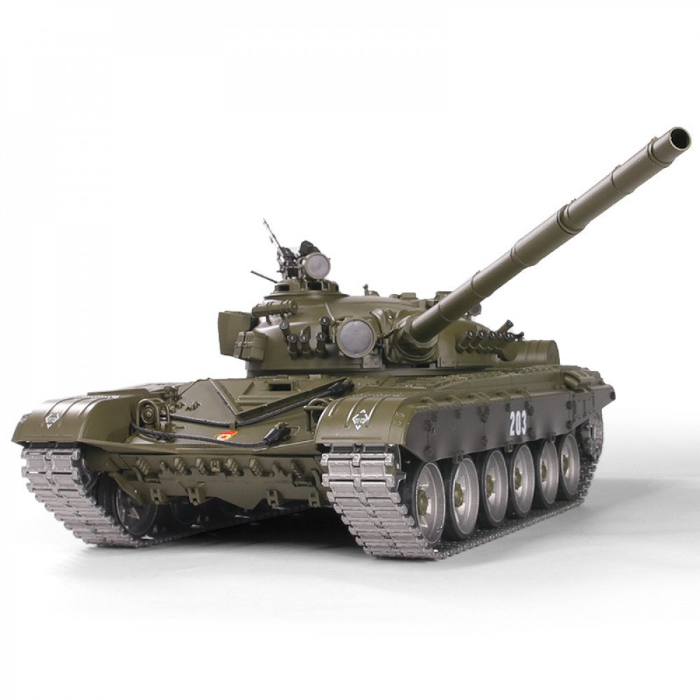 Радиоуправляемый танк Heng Long Т-72 Pro V7.0 масштаб 1:16 RTR 2.4GHz - 3939-1Pro V7.0